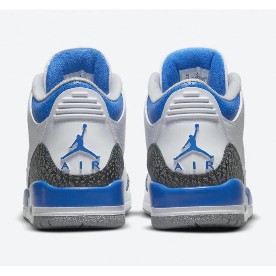 NIKE AIR JORDAN 3 RETRO 'RACER BLUE' CT8532-145 NIKE AIR JORDAN 3 RETRO 'RACER BLUE' CT8532-145