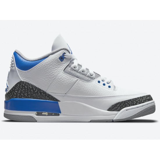 NIKE AIR JORDAN 3 RETRO 'RACER BLUE' CT8532-145