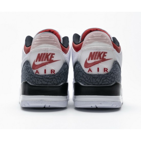 Nike Air Jordan 3 Retro Fire Red Denim CZ6431-100 
