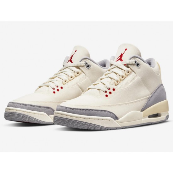 AIR JORDAN 3 RETRO SE 'MUSLIN' 2022 DH7139-100 AIR JORDAN 3 RETRO SE 'MUSLIN' 2022 DH7139-100
