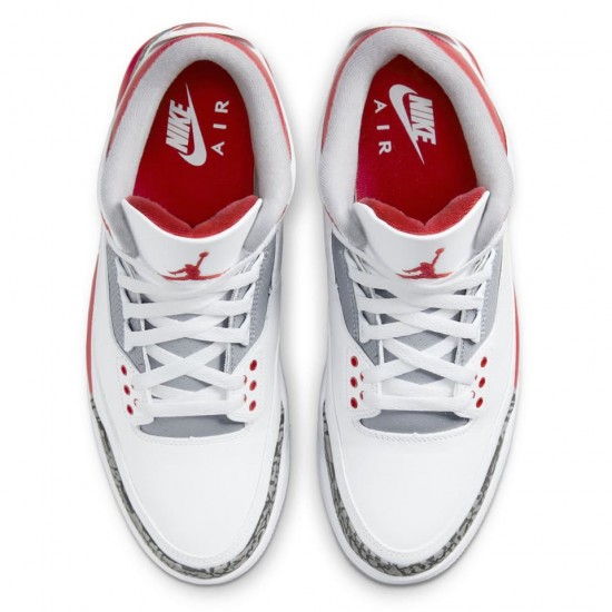 AIR JORDAN 3 RETRO 'FIRE RED' 2022 DN3707-160 AIR JORDAN 3 RETRO 'FIRE RED' 2022 DN3707-160