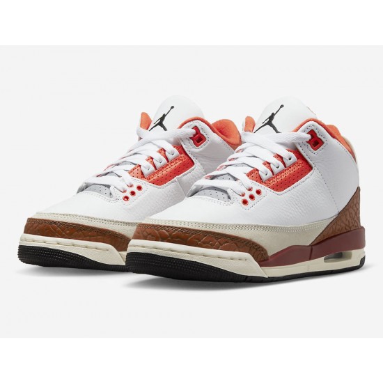 AIR JORDAN 3 RETRO GS 'MARS STONE' 2023 DV7028-108 AIR JORDAN 3 RETRO GS 'MARS STONE' 2023 DV7028-108
