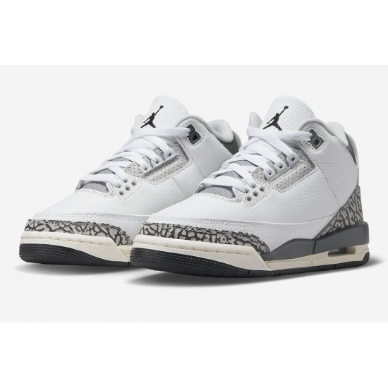 AIR JORDAN 3 RETRO GS 'HIDE N' SNEAK' 2023 DX6665-100 AIR JORDAN 3 RETRO GS 'HIDE N' SNEAK' 2023 DX6665-100