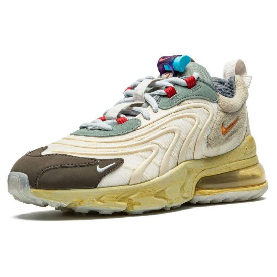 Travis Scott X Nike Air Max 270 React ENG'Cactus Trails' CT2864-200 Travis Scott X Nike Air Max 270 React ENG'Cactus Trails' CT2864-200