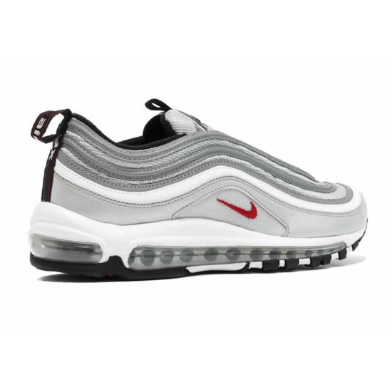NIKE AIR MAX 97 OG QS WMNS 'SILVER BULLET' 885691-001 NIKE AIR MAX 97 OG QS WMNS 'SILVER BULLET' 885691-001