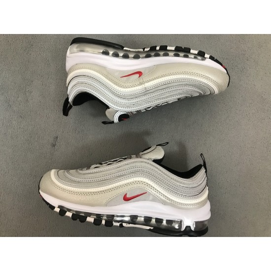 NIKE AIR MAX 97 OG QS WMNS 'SILVER BULLET' 885691-001 NIKE AIR MAX 97 OG QS WMNS 'SILVER BULLET' 885691-001