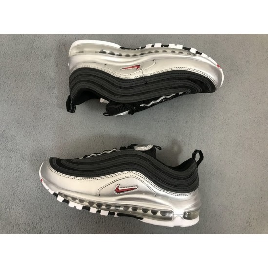NIKE AIR MAX 97 QS 'B-SIDES METALLIC SILVER' AT5458-001 NIKE AIR MAX 97 QS 'B-SIDES METALLIC SILVER' AT5458-001