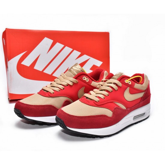 Nike AIR MAX 1 PREMIUM RETRO 'RED CURRY' 908366-600