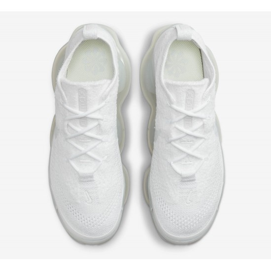 NIKE AIR MAX SCORPION FLYKNIT 'WHITE FOOTBALL GREY' WMNS 2023 DJ4702-100 NIKE AIR MAX SCORPION FLYKNIT 'WHITE FOOTBALL GREY' WMNS 2023 DJ4702-100