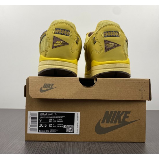 Travis Scott x Nike Air Max 1 'SATURN GOLD' DO9392-700 2022 Travis Scott x Nike Air Max 1 'SATURN GOLD' DO9392-700 2022