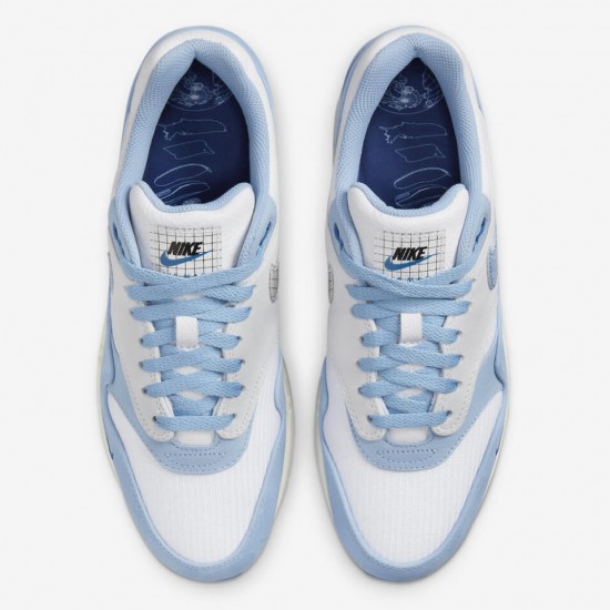 NIKE AIR MAX 1 PREMIUM 'AIR MAX DAY - BLUEPRINT' 2022 DR0448-100 NIKE AIR MAX 1 PREMIUM 'AIR MAX DAY - BLUEPRINT' 2022 DR0448-100