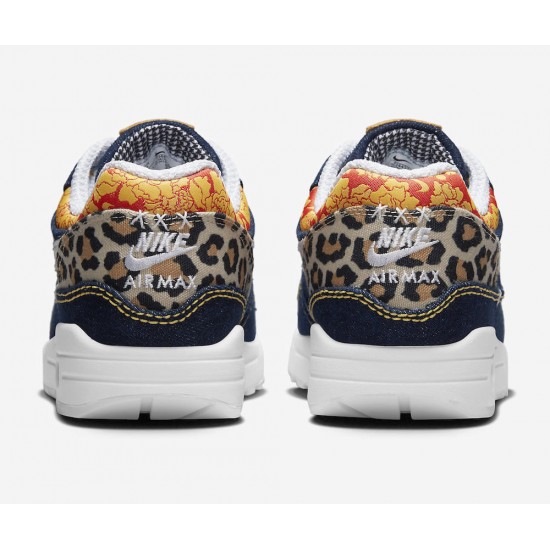 AIR MAX 1 PREMIUM 'DENIM LEOPARD' 2023 FJ4452-432 AIR MAX 1 PREMIUM 'DENIM LEOPARD' 2023 FJ4452-432