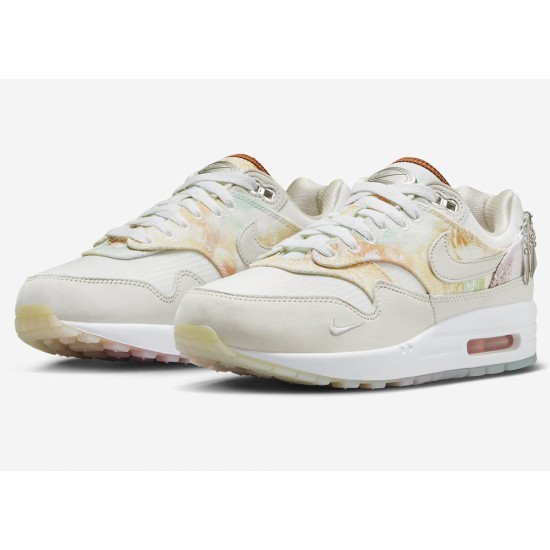 NIKE AIR MAX 1 '87 'METAL CHARMS' WMNS 2023 FJ7734-101 NIKE AIR MAX 1 '87 'METAL CHARMS' WMNS 2023 FJ7734-101