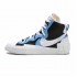 Sacai X Nike Blazer Mid 'Black Blue' BV0072-001