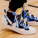 Sacai X Nike Blazer Mid 'Black Blue' BV0072-001 Sacai X Nike Blazer Mid 'Black Blue' BV0072-001