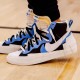 Sacai X Nike Blazer Mid 'Black Blue' BV0072-001 Sacai X Nike Blazer Mid 'Black Blue' BV0072-001