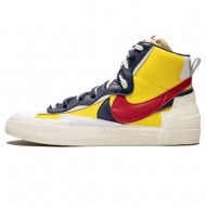 Sacai X Nike Blazer Mid 'Maize Navy' BV0072-700