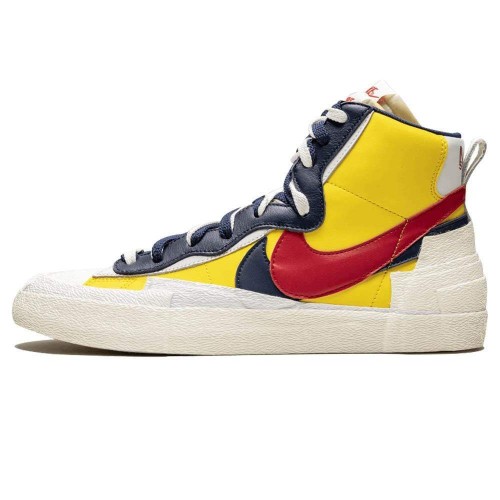 Sacai X Nike Blazer Mid Maize Navy BV0072 700 1 500x500