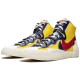 Sacai X Nike Blazer Mid 'Maize Navy' BV0072-700 Sacai X Nike Blazer Mid 'Maize Navy' BV0072-700