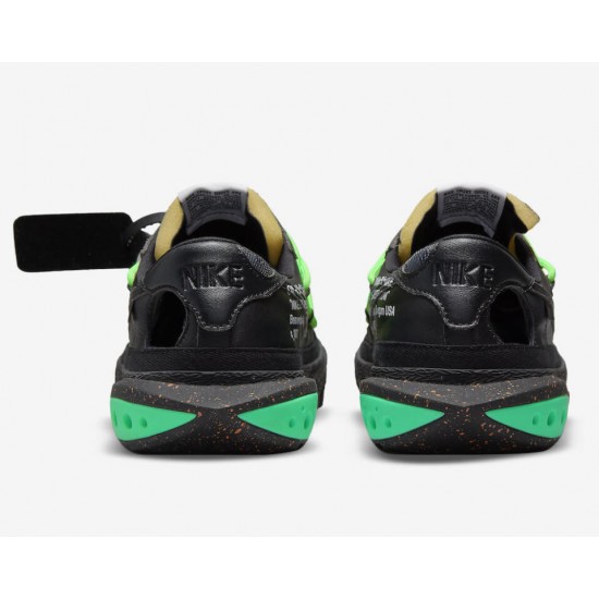 OFF-WHITE X NIKE BLAZER LOW 'BLACK' 2022 DH7863-001 OFF-WHITE X NIKE BLAZER LOW 'BLACK' 2022 DH7863-001
