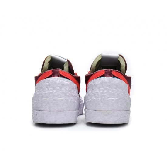 KAWS X SACAI X NIKE BLAZER LOW 'TEAM RED' DM7901-600 KAWS X SACAI X NIKE BLAZER LOW 'TEAM RED' DM7901-600