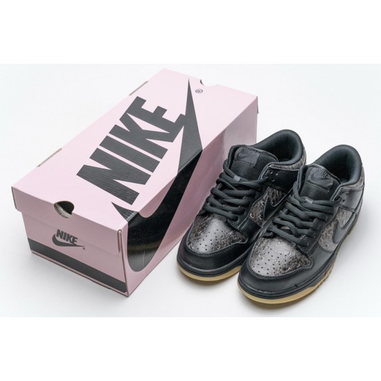 Nike Dunk Low Pro SB Black Ostrich Skate 304292-003 Nike Dunk Low Pro SB Black Ostrich Skate 304292-003