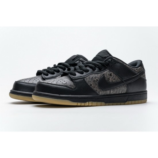 Nike Dunk Low Pro SB Black Ostrich Skate 304292-003 Nike Dunk Low Pro SB Black Ostrich Skate 304292-003