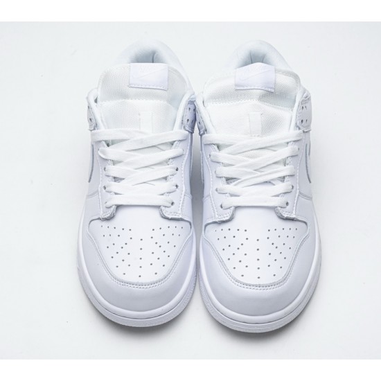 Nike SB Dunk Low Pro All White 304292-100 Nike SB Dunk Low Pro All White 304292-100