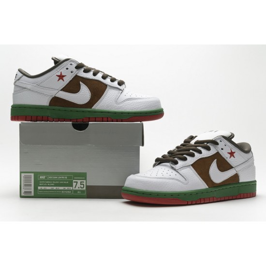 Nike SB Dunk Low 'California-Cali' Pecan/White 304292-211 Nike SB Dunk Low 'California-Cali' Pecan/White 304292-211