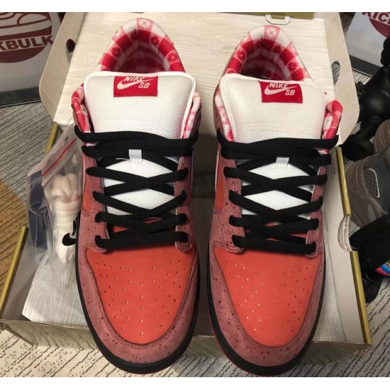 NIKE DUNK LOW PREMIUM SB 'LOBSTER' 313170-661 NIKE DUNK LOW PREMIUM SB 'LOBSTER' 313170-661