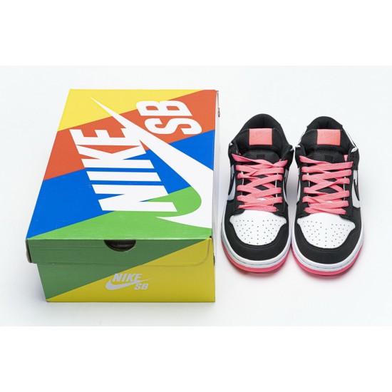 Nike Dunk Low PRO SE Black White Peach 317813-100