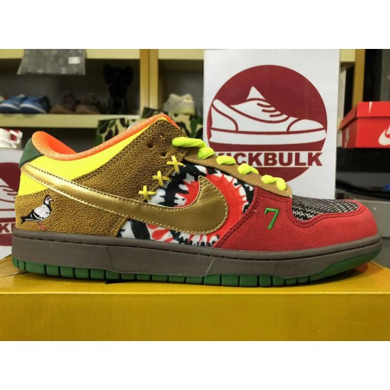 NIKE DUNK LOW SB 'WHAT THE DUNK' 2007 318403-141 NIKE DUNK LOW SB 'WHAT THE DUNK' 2007 318403-141