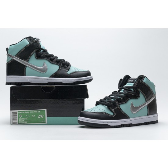 Nike SB Dunk High PRM SB Diamond 653599-400 Nike SB Dunk High PRM SB Diamond 653599-400