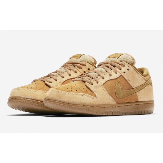 NIKE DUNK SB LOW 'REVERSE REESE FORBES WHEAT' 883232-700 NIKE DUNK SB LOW 'REVERSE REESE FORBES WHEAT' 883232-700