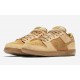 NIKE DUNK SB LOW 'REVERSE REESE FORBES WHEAT' 883232-700 NIKE DUNK SB LOW 'REVERSE REESE FORBES WHEAT' 883232-700
