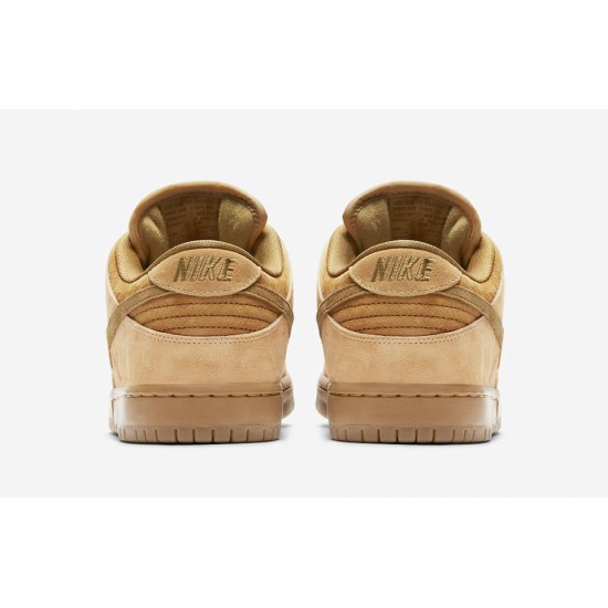NIKE DUNK SB LOW 'REVERSE REESE FORBES WHEAT' 883232-700 NIKE DUNK SB LOW 'REVERSE REESE FORBES WHEAT' 883232-700