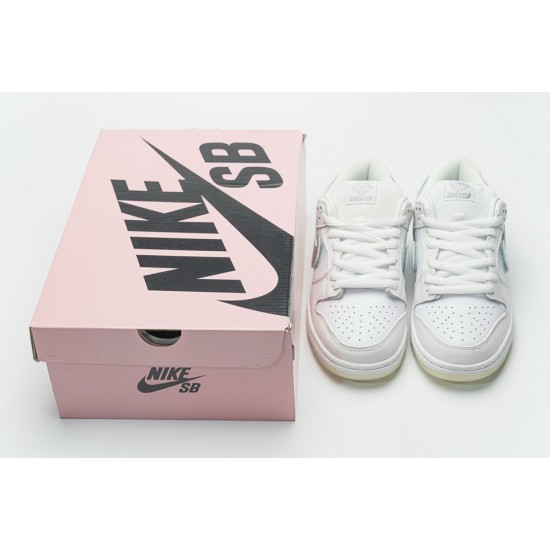 Nike SB Dunk Low Pro OG QS Diamond Supply White BV1310-100