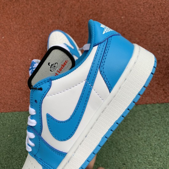 Nike Sb X Air Jordan 1 Low Unc Blue White For Sale Cj71 401