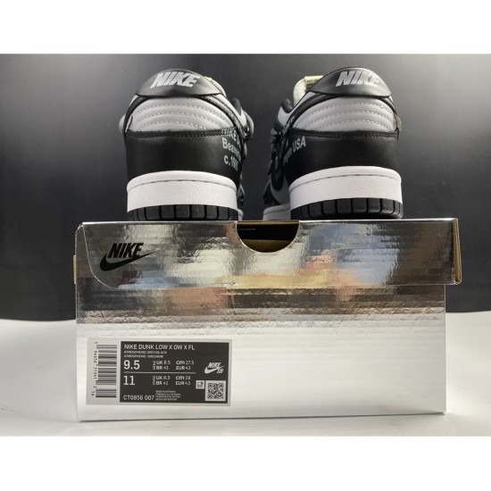 Off-White x Nike Dunk Low Grey Black CT0856-007 Off-White x Nike Dunk Low Grey Black CT0856-007