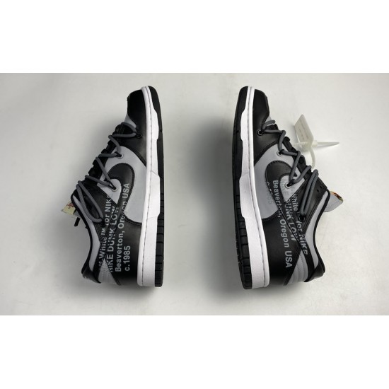 Off-White x Nike Dunk Low Grey Black CT0856-007