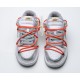 OFF White x Nike Dunk SB Low Silver White CT0856-800