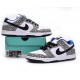 Nike Dunk Low Black White Blue CU1727-106 Nike Dunk Low Black White Blue CU1727-106