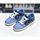 Nike SB Dunk Low Sashiko Denim Gum CV0316-400 Nike SB Dunk Low Sashiko Denim Gum CV0316-400