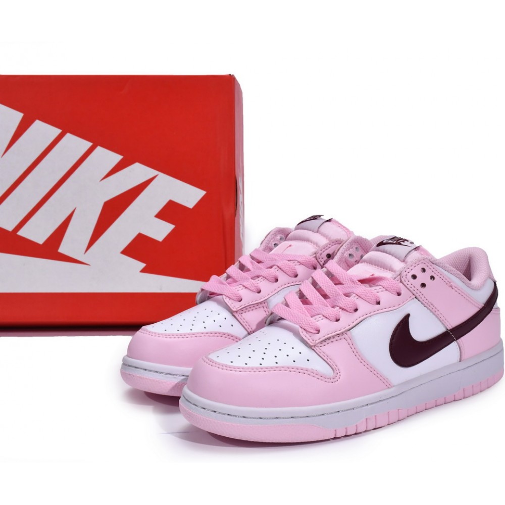 NIKE DUNK LOW GS PINK FOAM CW1590 601 nike-dunk-low-gs-pink-foam-cw1590-601