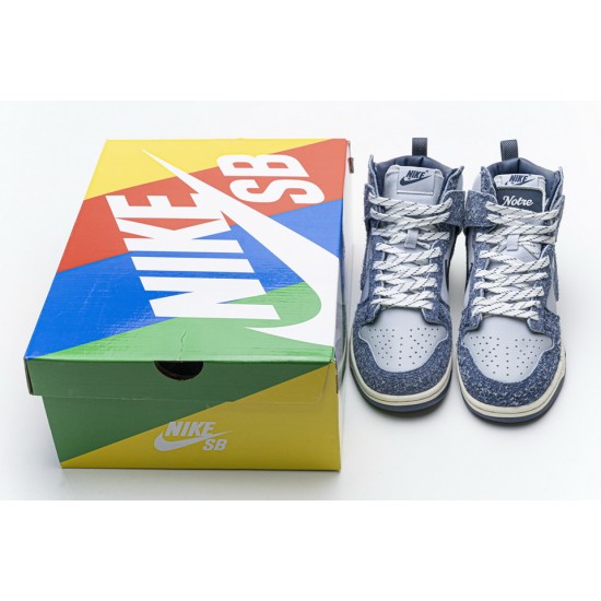 Nike SB Dunk High Pro Denim Sapphire Blue CW3092-400 Nike SB Dunk High Pro Denim Sapphire Blue CW3092-400
