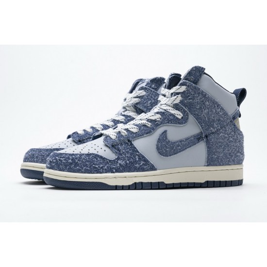 Nike SB Dunk High Pro Denim Sapphire Blue CW3092-400 Nike SB Dunk High Pro Denim Sapphire Blue CW3092-400