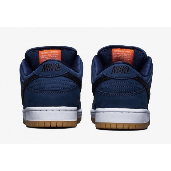 NIKE DUNK LOW PRO ISO SB 'NAVY GUM' 2020 CW7463-401 NIKE DUNK LOW PRO ISO SB 'NAVY GUM' 2020 CW7463-401