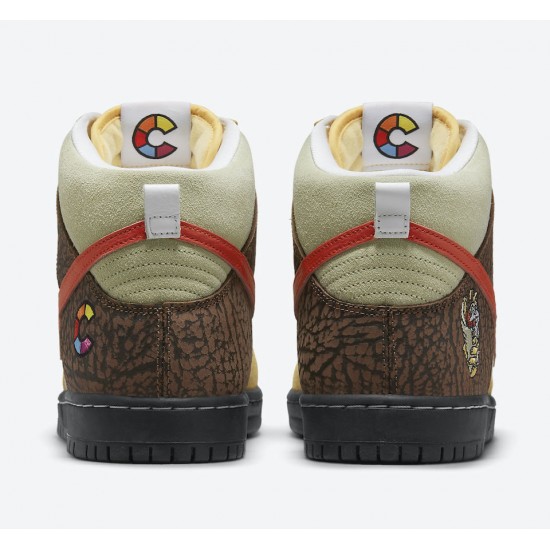 COLOR SKATES X DUNK HIGH SB 'KEBAB AND DESTROY' CZ2205-700 COLOR SKATES X DUNK HIGH SB 'KEBAB AND DESTROY' CZ2205-700