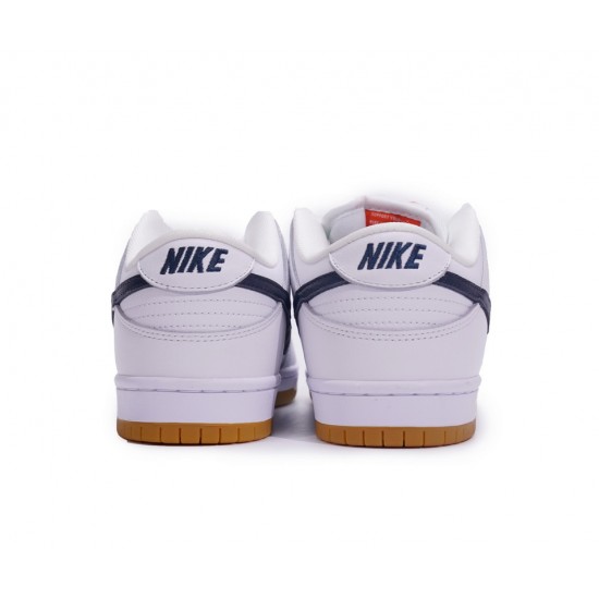 NIKE DUNK LOW PRO ISO SB 'ORANGE LABEL - WHITE NAVY' CZ2249-100 NIKE DUNK LOW PRO ISO SB 'ORANGE LABEL - WHITE NAVY' CZ2249-100