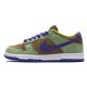 NIKE DUNK LOW SP "VENEER" AUTUMN GREEN-DEEP PURPLE DA1469-200